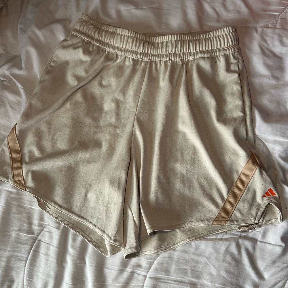 Adidas Women's Cream Shorts